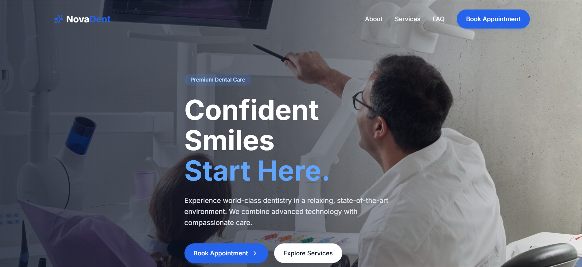 Dentist Website Design